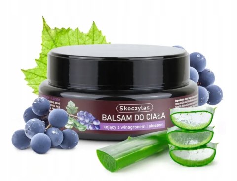 Balsam do ciała kojący z winogronem i aloesem 200ml Balsam do ciała kojący z winogronem i aloesem 200ml