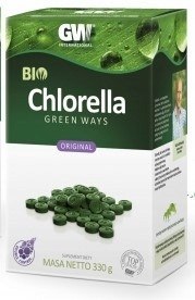 Chlorella BIO Green Ways-CHLOROFIL-1320 tabletek. 330 g Chlorella BIO Green Ways-CHLOROFIL-1320 tabletek. 330 g