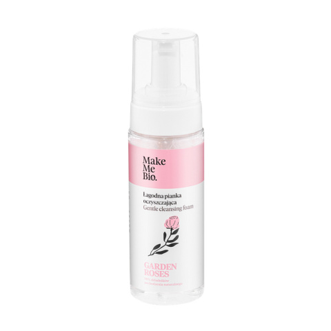 Garden Roses łagodna Pianka oczyszczająca Make Me Bio 160 ml Garden Roses łagodna Pianka oczyszczająca Make Me Bio 160 ml