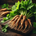 Liofilizat ekologiczny sok ŁOPIAN FORTE - NATURALNY DETOKS 60 kaps.