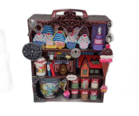 Ręcznie wykonana dekoracja w stylu vintage, SHADOW BOX (9) Ręcznie wykonana dekoracja w stylu vintage, SHADOW BOX (9)