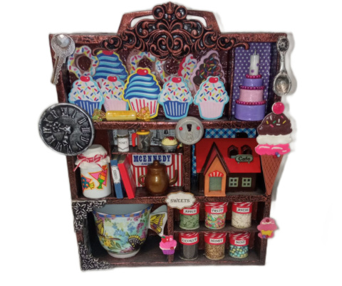 Ręcznie wykonana dekoracja w stylu vintage, SHADOW BOX (9) Ręcznie wykonana dekoracja w stylu vintage, SHADOW BOX (9)