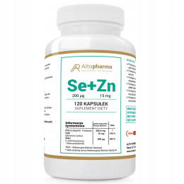 SELEN + CYNK+PREBIOTYK produkt VEGE 120 kaps