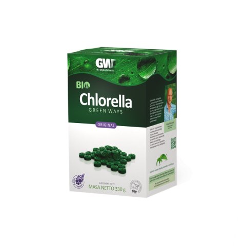Chlorella Green Ways CHLOROFIL tabletki 440 szt. 110 g Chlorella Green Ways CHLOROFIL tabletki 440 szt. 110 g