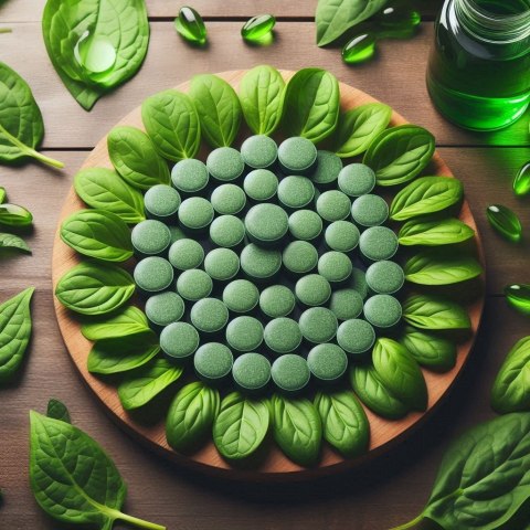 Chlorella Green Ways CHLOROFIL tabletki 440 szt. 110 g Chlorella Green Ways CHLOROFIL tabletki 440 szt. 110 g