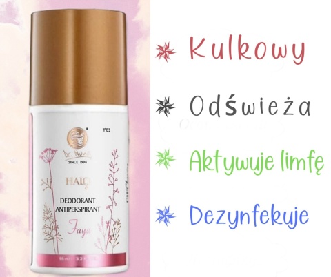 Dezodorant antyperspirant roll on FAYA 95ml Dr.Nona Dezodorant antyperspirant roll on FAYA 95ml Dr.Nona